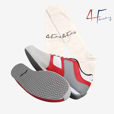 Chaussures et chaussettes d'escrime